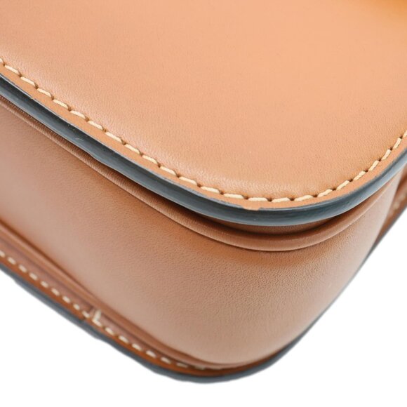 Celine  Triomphe Leather Shoulder Bag Brown - Picture 7 of 14